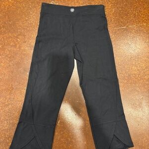 ATHLETA CROPPED FLARE LEGGINGS - SIZE: XS